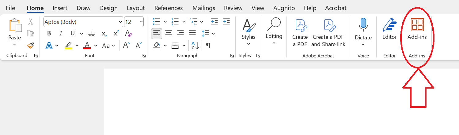 Word Add-ins