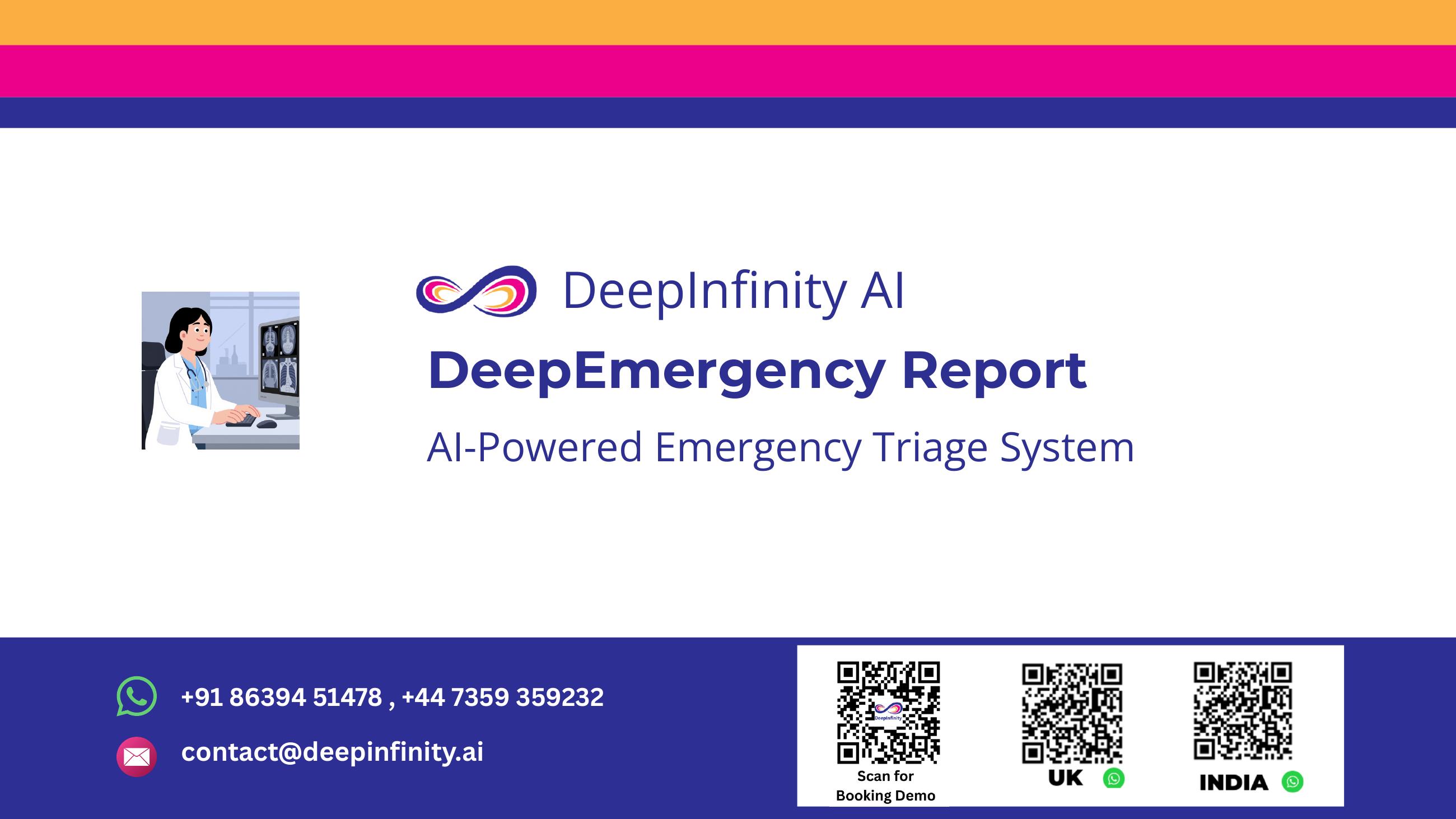 DeepEmergency Report preview